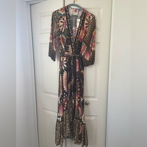 Farm Rio wrap dress